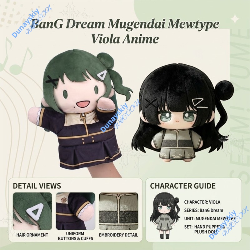 Anime Merchandise Europe - Mugendai Mewtype Viola BanG Dream Anime