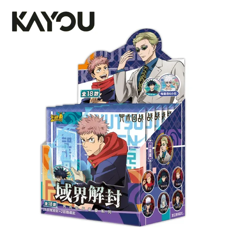 Kayou Jujutsu Kaisen Badge Bli - Anime Merchandise Box ulasan dan harga