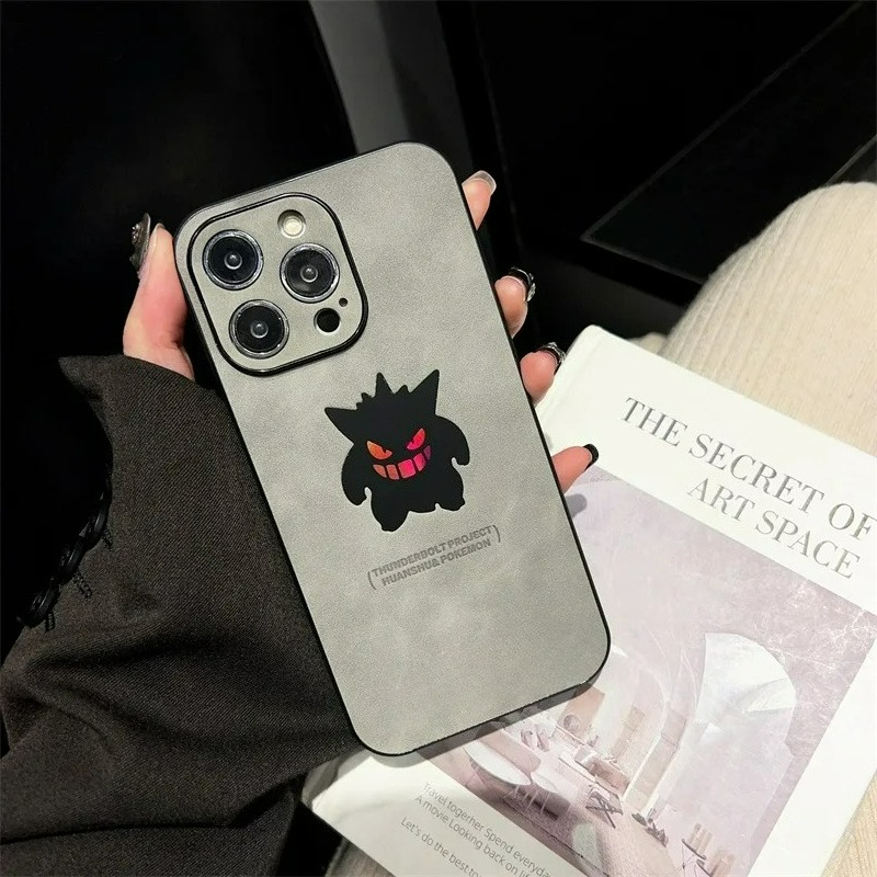 Cartoon Anime Gengar Leather T - Phone Case Anime ulasan dan harga