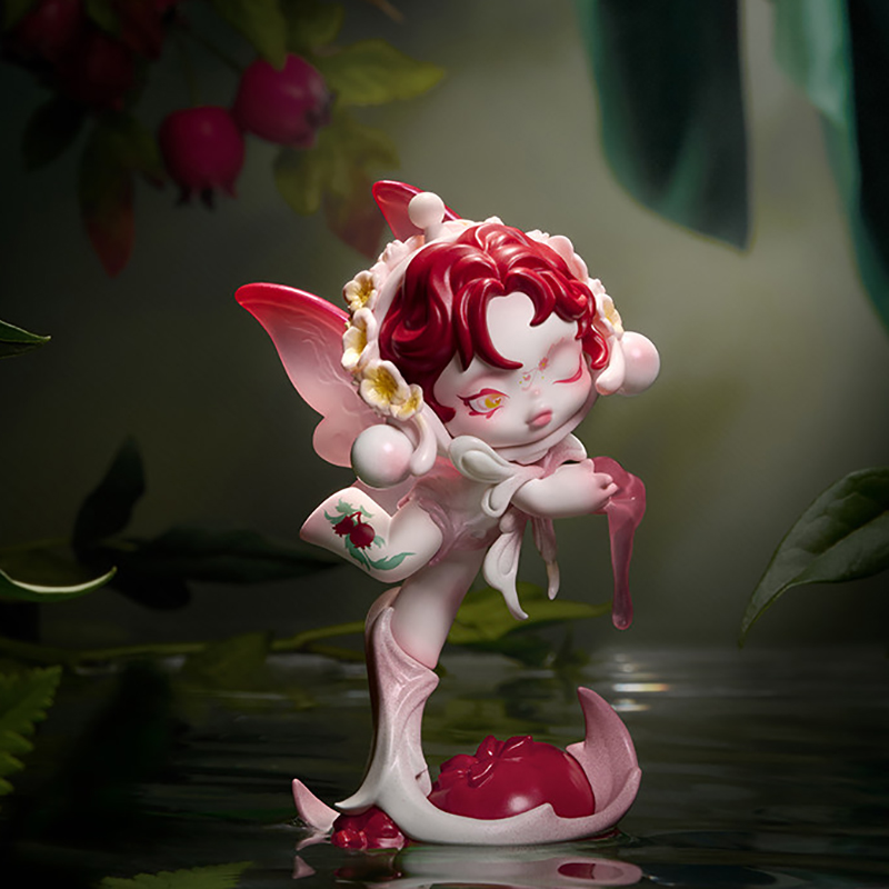 POPMART SKULLPANDA Petals In F - Anime Merchandise Box ulasan dan harga