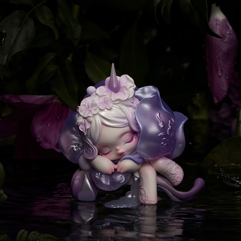 POPMART SKULLPANDA Petals In F - Anime Merchandise Box ulasan dan harga