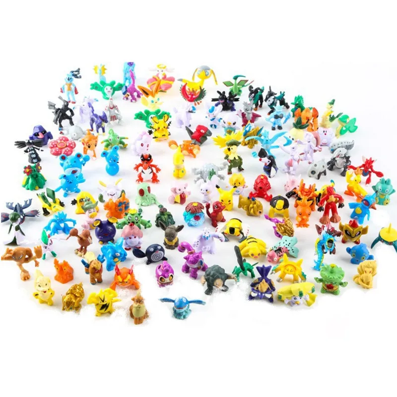 2-3CM Pokemon Anime Figure Pik - Anime Merchandise Figure ulasan dan harga