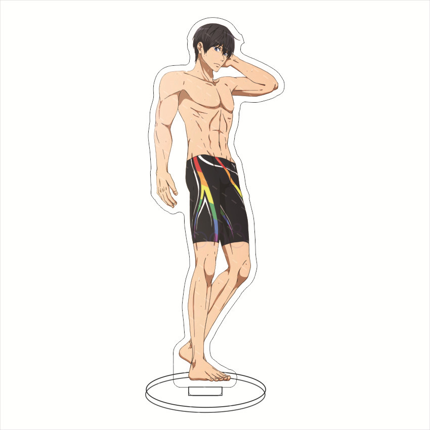 16CM Anime Acrylic Figure Free - Anime Merchandise Toys ulasan dan harga