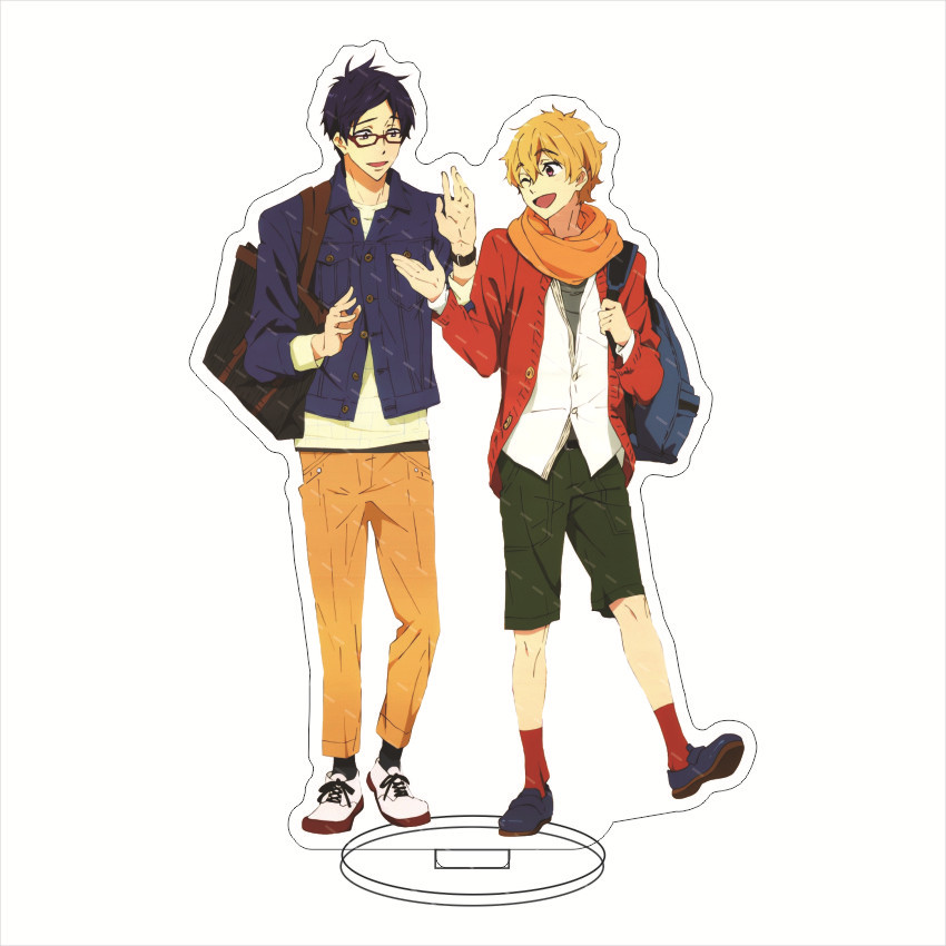 16CM Anime Acrylic Figure Free - Anime Merchandise Toys ulasan dan harga