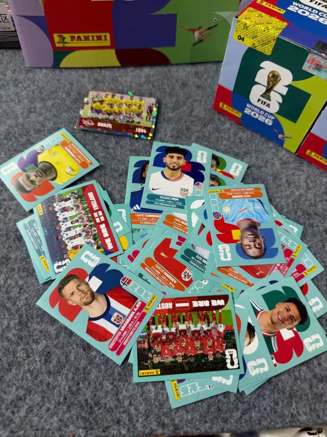 2026 50 Packs Genuine Panini O - Sticker Sheet Set ulasan dan harga