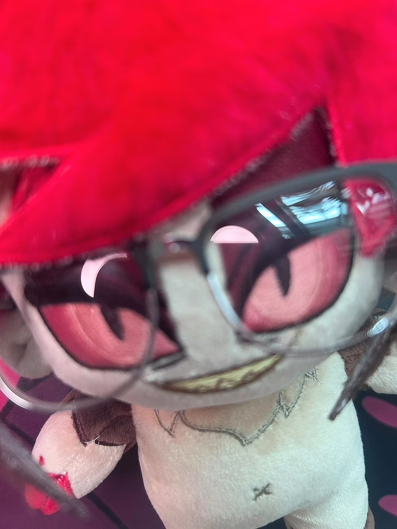 Original 'Hell Inn Alastor' 20 - Anime Merchandise Plush Toys ulasan dan harga