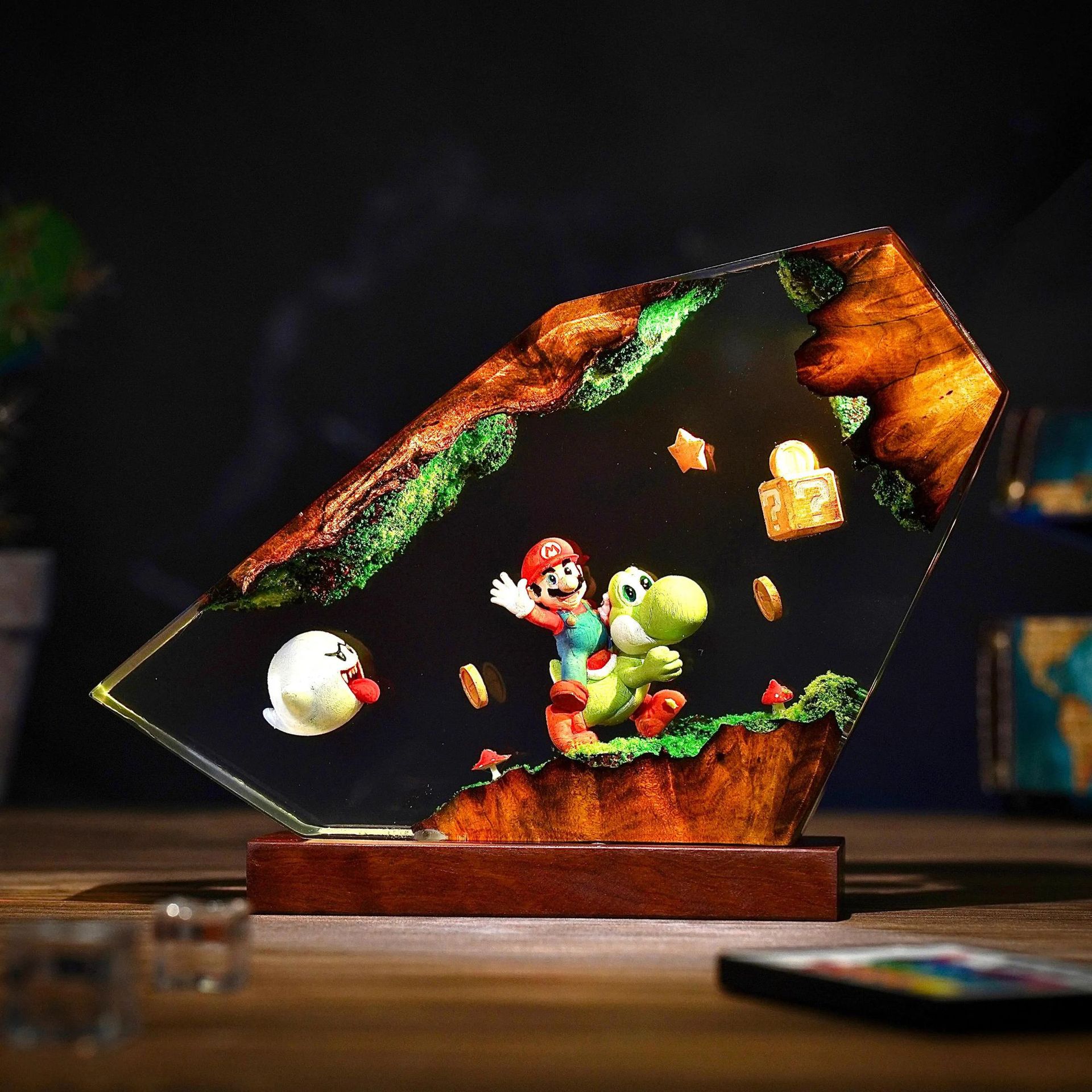 Table Resin Lamp Cartoon Anime - Given Anime Merchandise ulasan dan harga