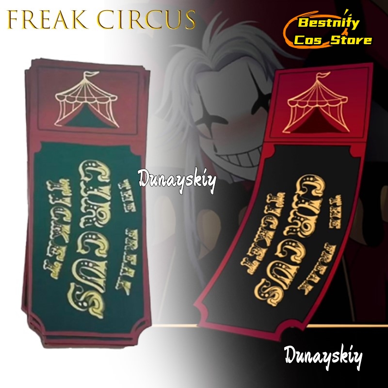 BFreak Circus Ticket Card Red  - Anime Merchandise Europe ulasan dan harga
