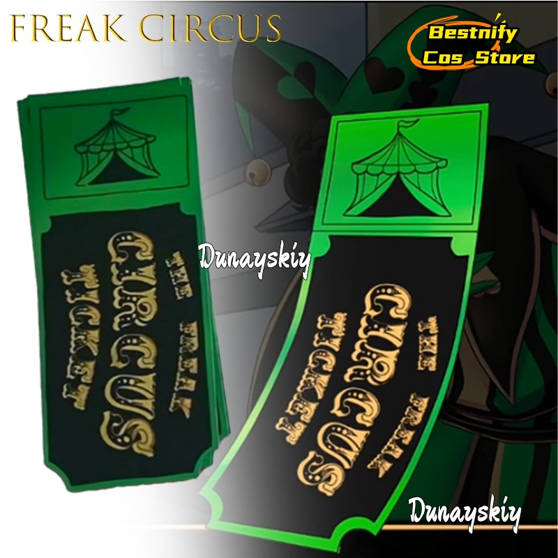 BFreak Circus Ticket Card Red  - Anime Merchandise Europe ulasan dan harga