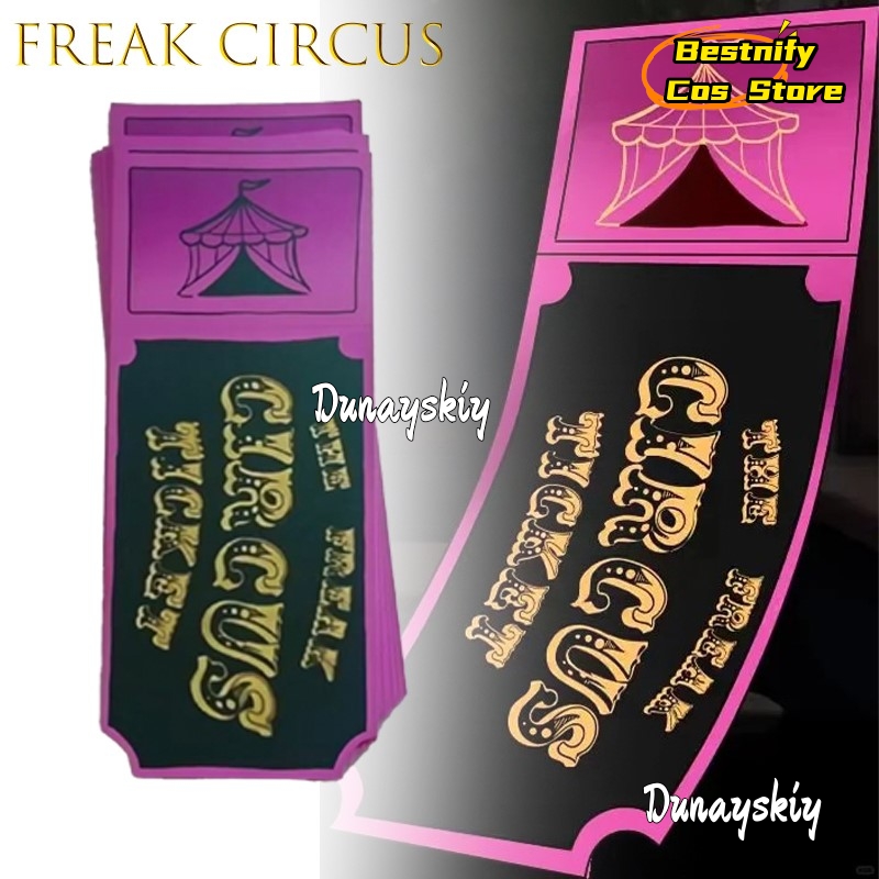 BFreak Circus Ticket Card Red  - Anime Merchandise Europe ulasan dan harga