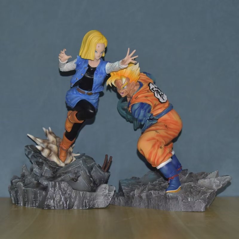 Dragon Ball Super Saiyan Gk Fi - Anime Merchandise Figure ulasan dan harga