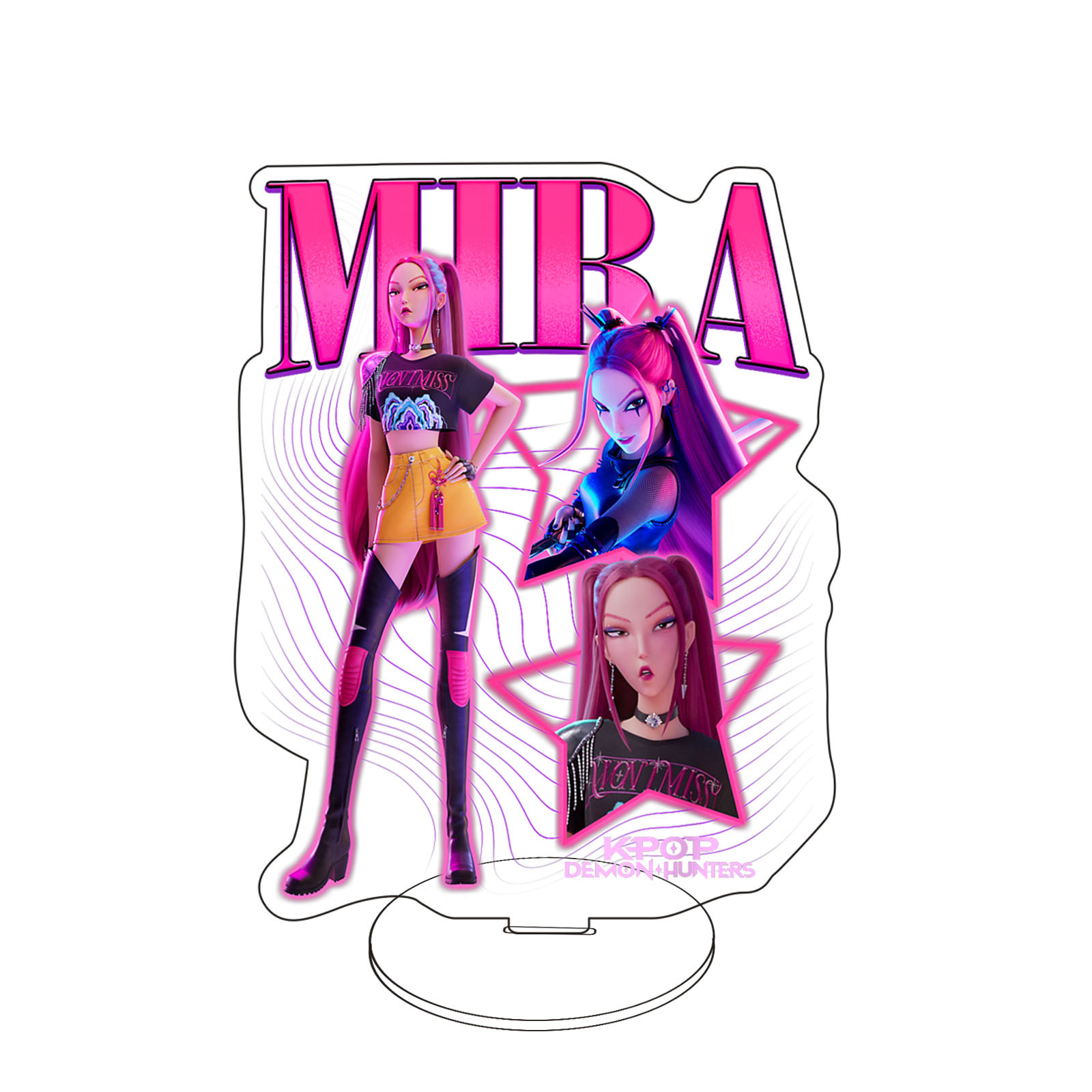 Music Girl Theme Acrylic Stand - Anime Merchandise In Chinese ulasan dan harga