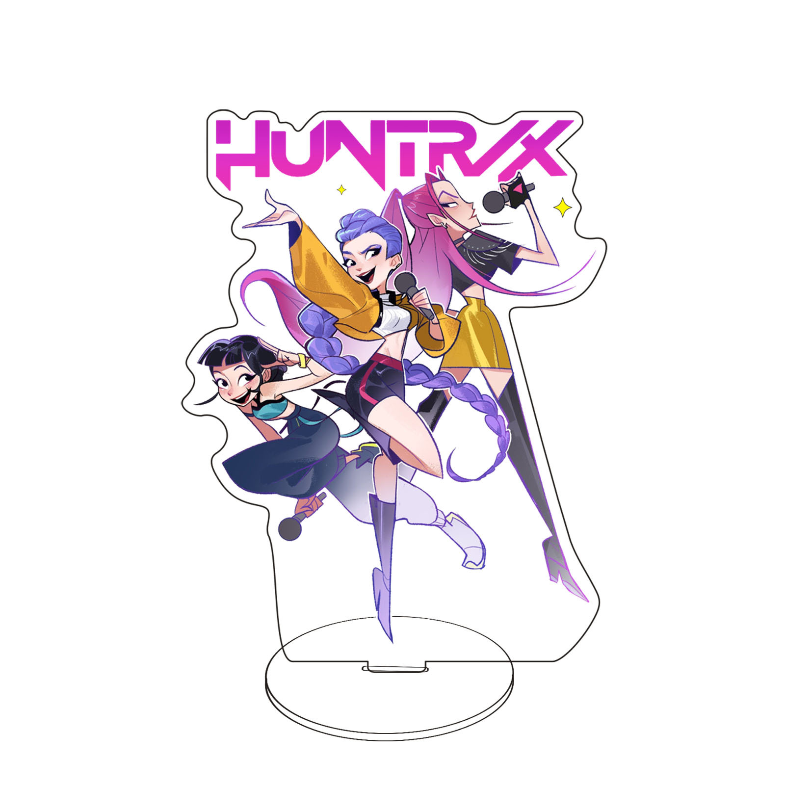 Music Girl Theme Acrylic Stand - Anime Merchandise In Chinese ulasan dan harga