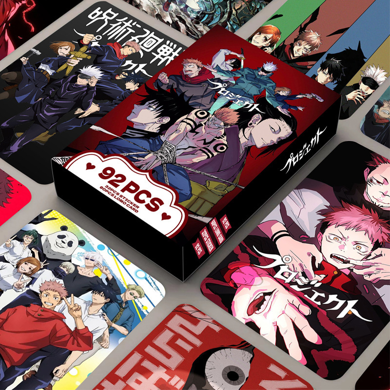 92 Pcs Cards Jujutsu Kaisen Do - Anime Merchandise Box Set ulasan dan harga