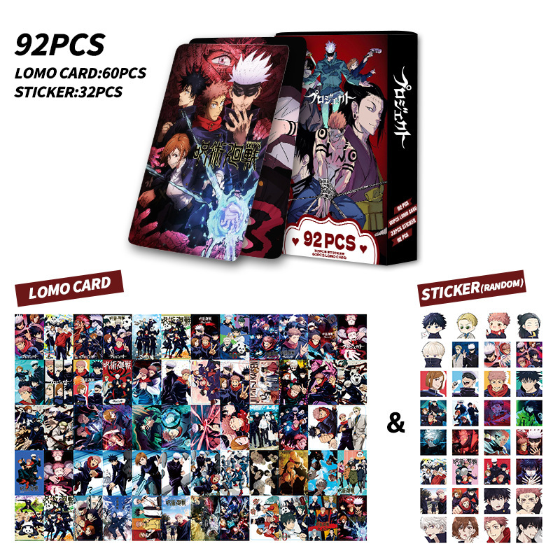 92 Pcs Cards Jujutsu Kaisen Do - Anime Merchandise Box Set ulasan dan harga