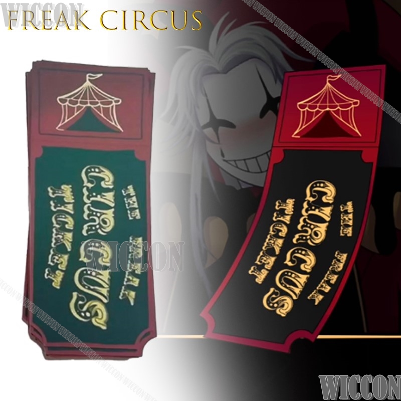 Freak Circus Ticket Card Red G - Anime Merchandise Europe ulasan dan harga