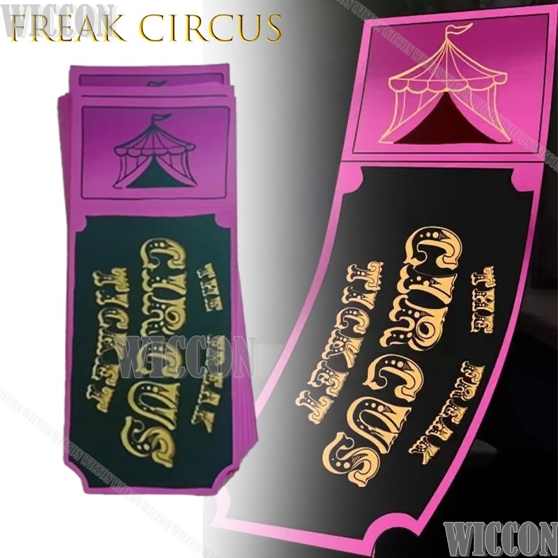 Freak Circus Ticket Card Red G - Anime Merchandise Europe ulasan dan harga