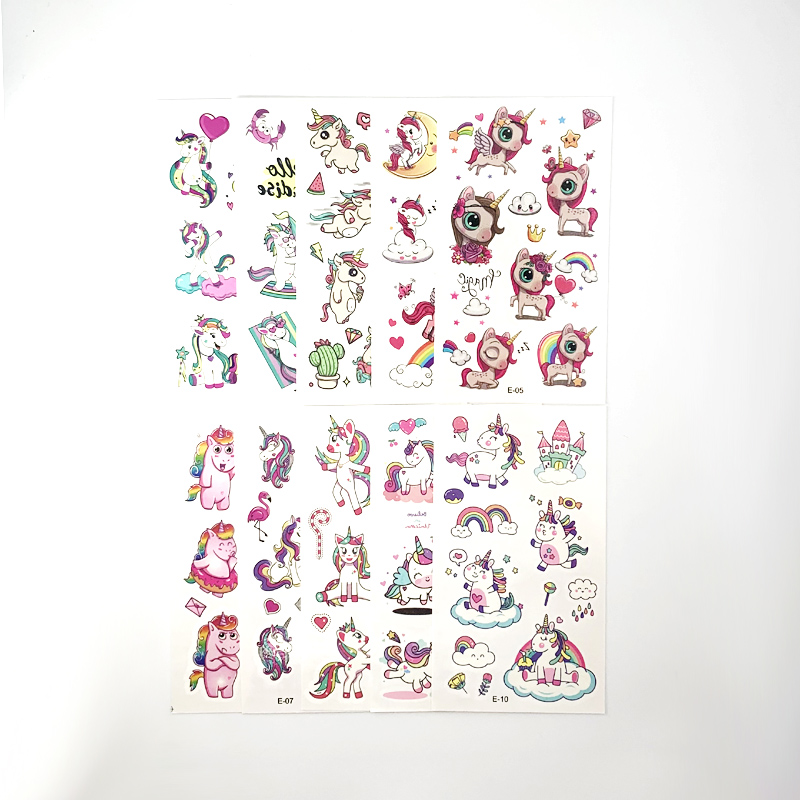 10 Sheets/Set Children Cute Ca - Sticker Sheet Set ulasan dan harga