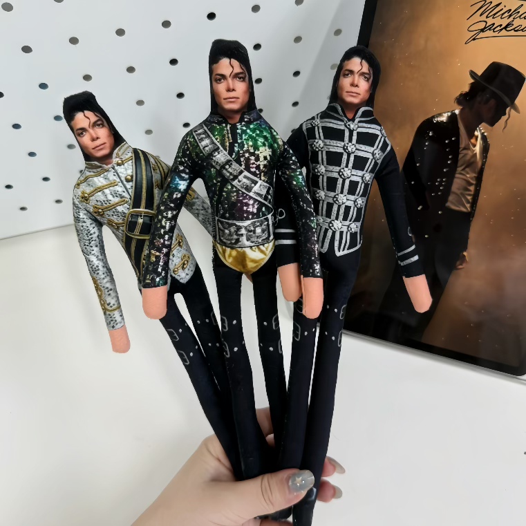 2026 New Style Michael Jackson - Anime Merchandise Plush Toys ulasan dan harga