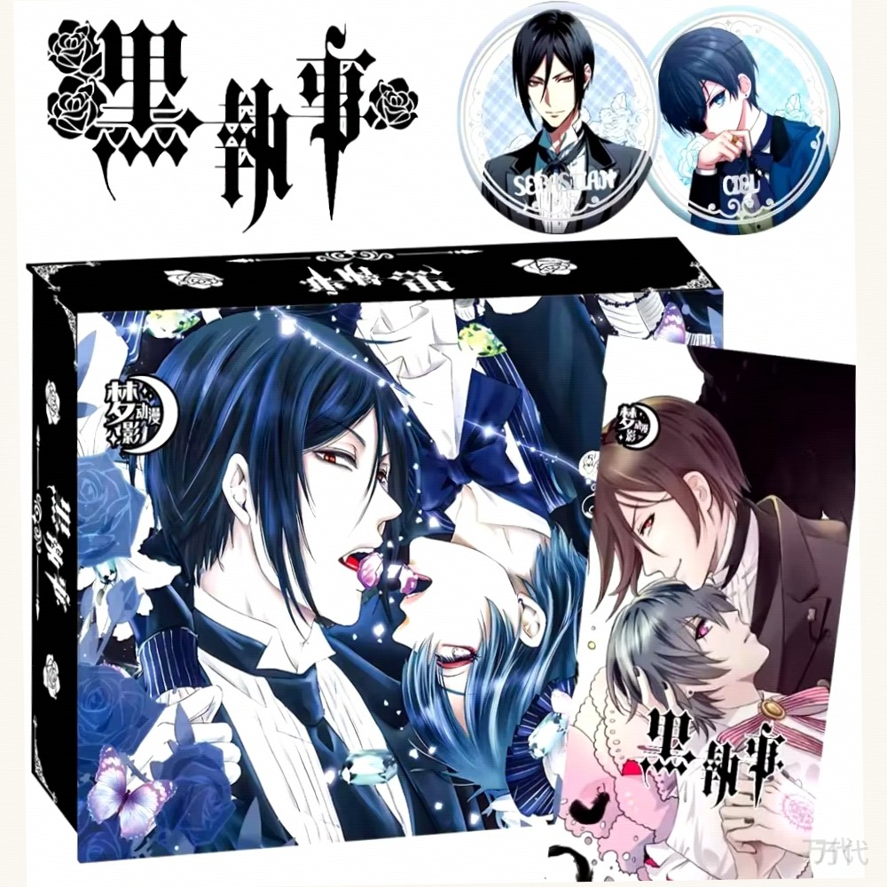 Black Butler Anime Gift Box Se - Anime Merchandise Box Set ulasan dan harga
