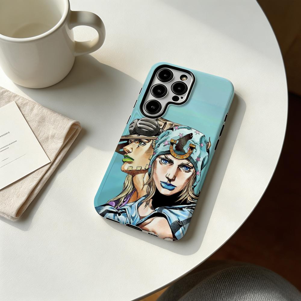 Hot cool Anime J-JOJO Steel Ba - Phone Case Anime ulasan dan harga