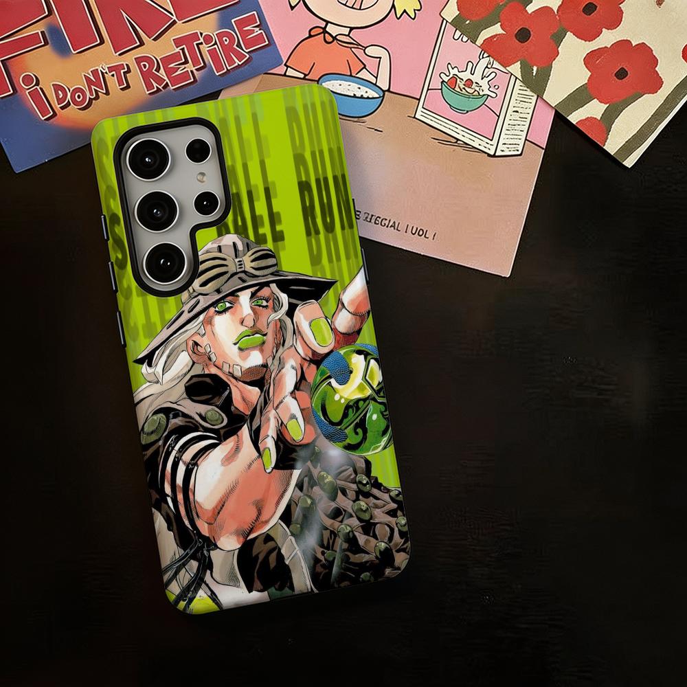 Hot cool Anime J-JOJO Steel Ba - Phone Case Anime ulasan dan harga