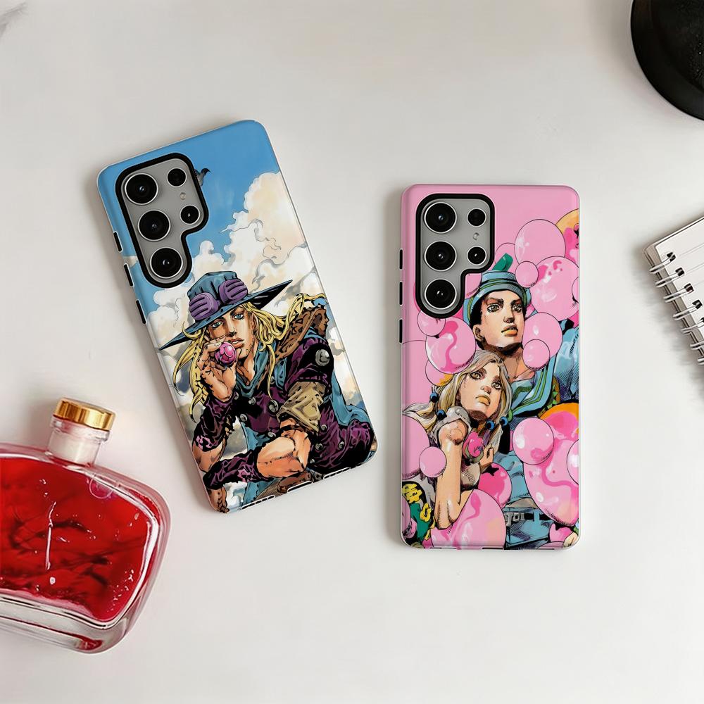Hot cool Anime J-JOJO Steel Ba - Phone Case Anime ulasan dan harga