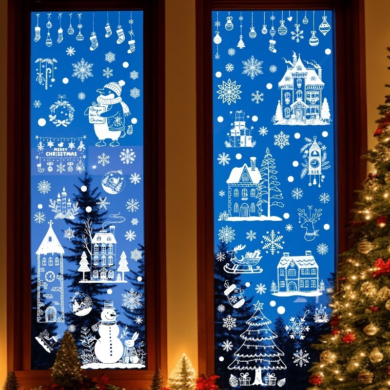 9 Sheets/set of New Christmas  - Sticker Sheet Set ulasan dan harga