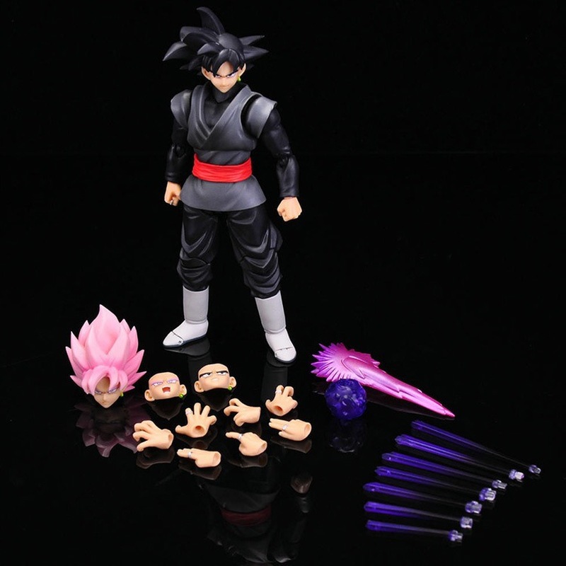 New Dragon Ball Black Goku Zam - Anime Merchandise Figure ulasan dan harga